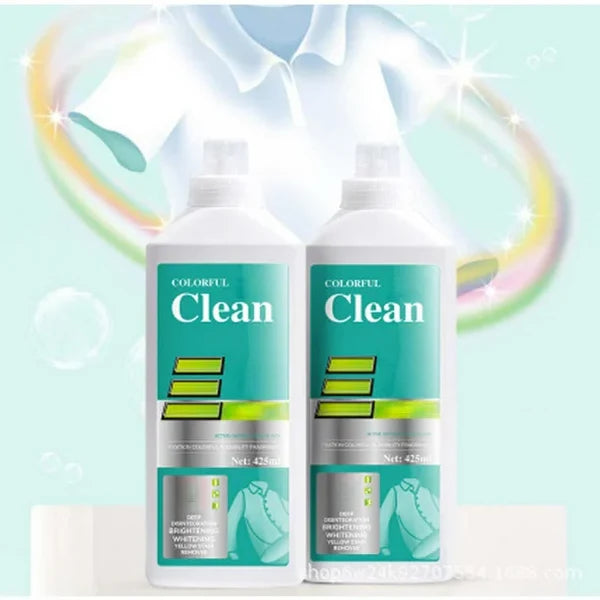 8 in 1 Colour Bleach Laundry Detergent Stain Remover 🧺